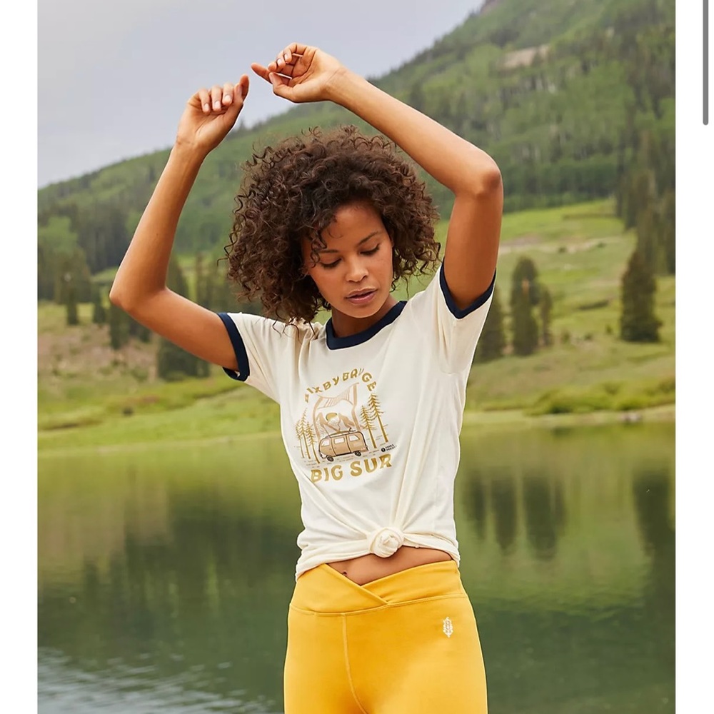 Free People x Parks Project Big Sur Ringer Tee